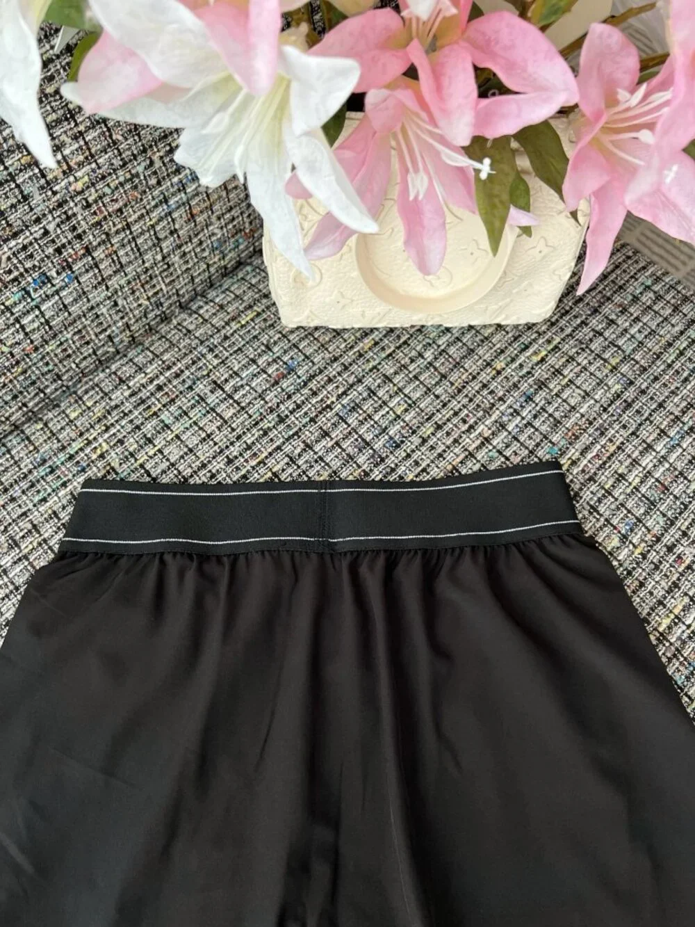 ALO Black Mini Skirt